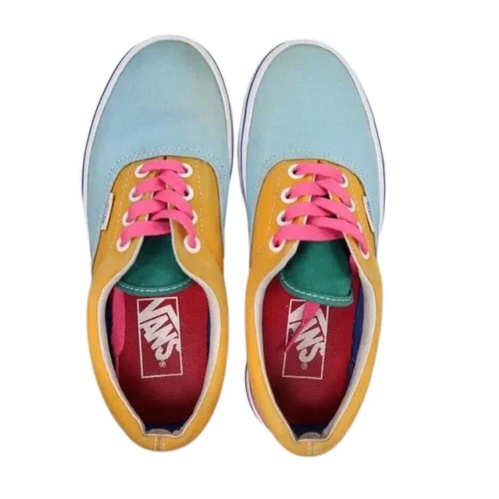 Vans Shoes Womens 5.5 Sneakers Era Colorblock Skate Casual Lace Up Canvas Active - Picture 6 of 14